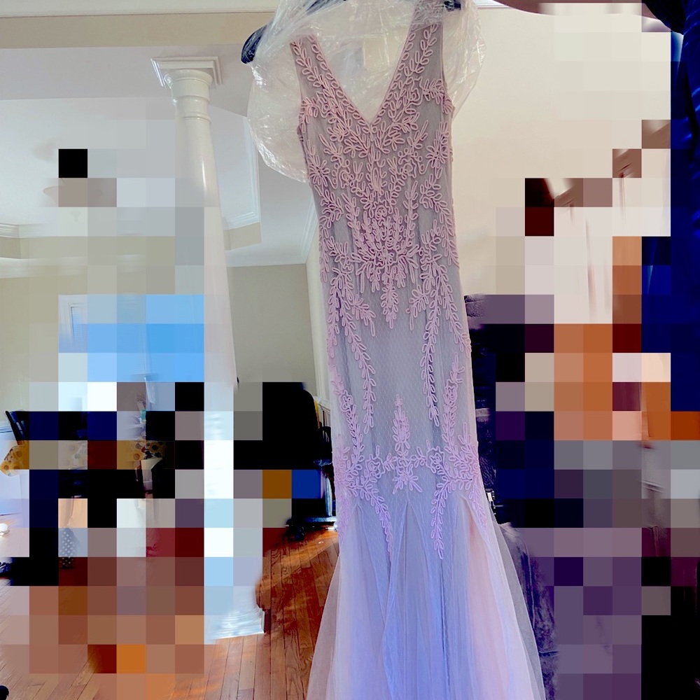 cachet wedding bride party bridemaids dress grown